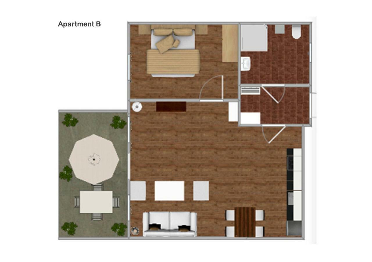 Apartments Am Turiawald シーフリング・アム・ゼー エクステリア 写真